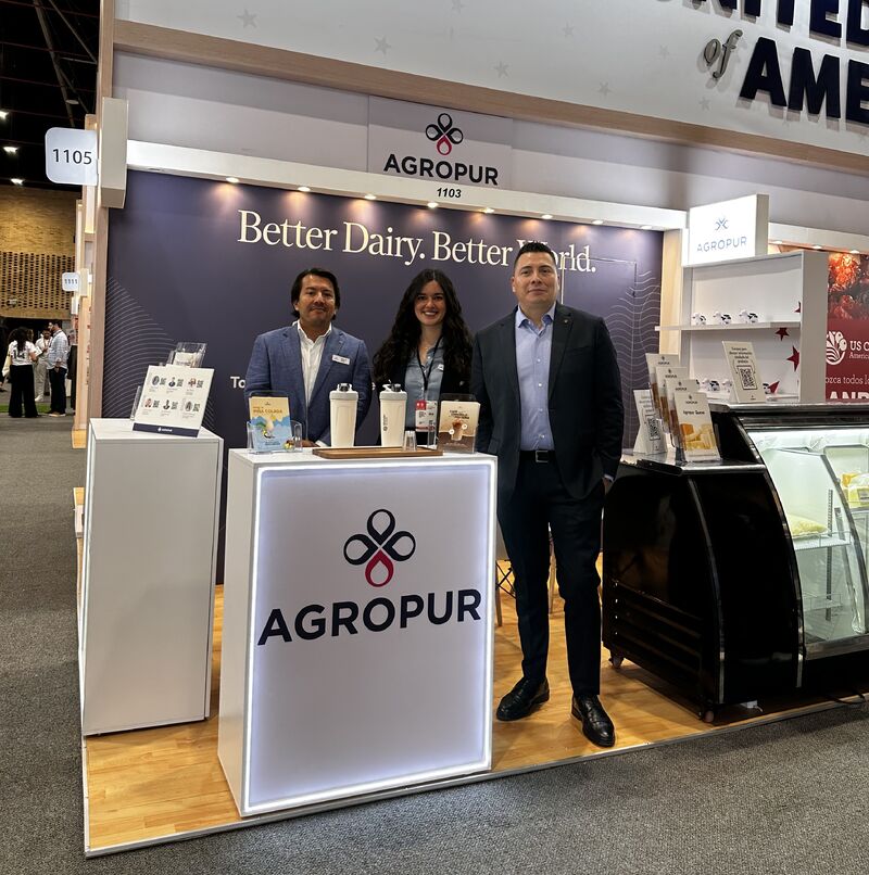 Equipo de Agropur en Alimentec